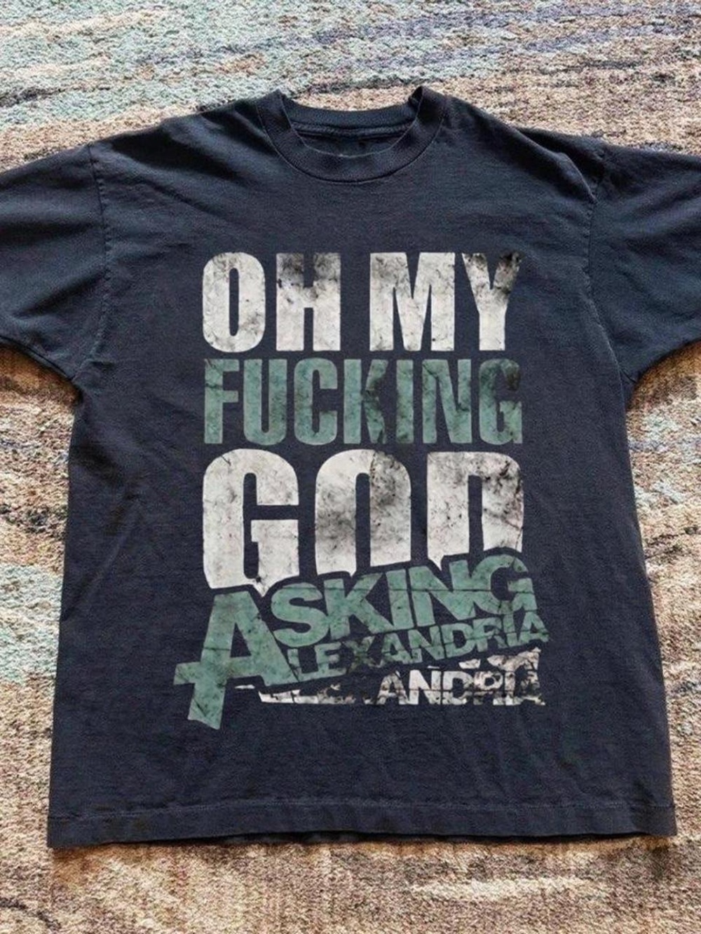 Black Asking Alexandria band tee